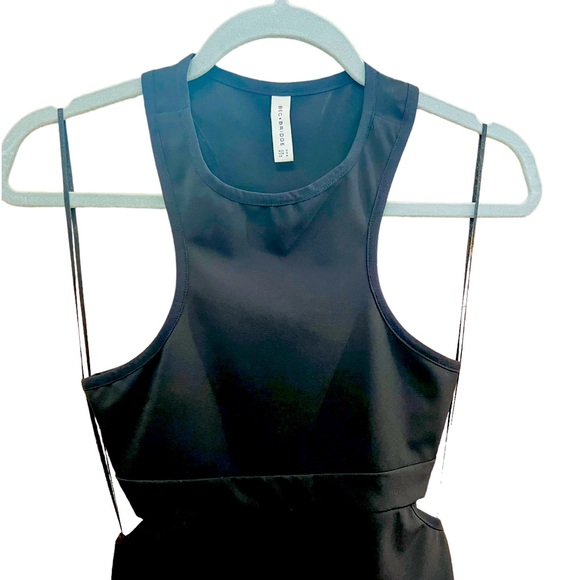 Bec & Bridge Kathy Black Bodycon Mini Dress Size 4 USA 14% Spandex Very Stretchy - Picture 7 of 11
